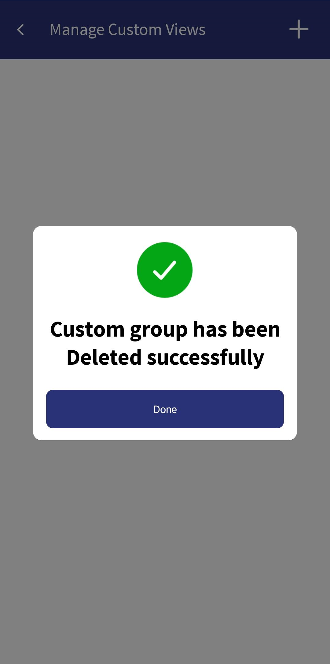 Deleted Successfully